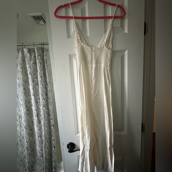 Reformation Montague Dress in Ivory - Picture 3 of 4
